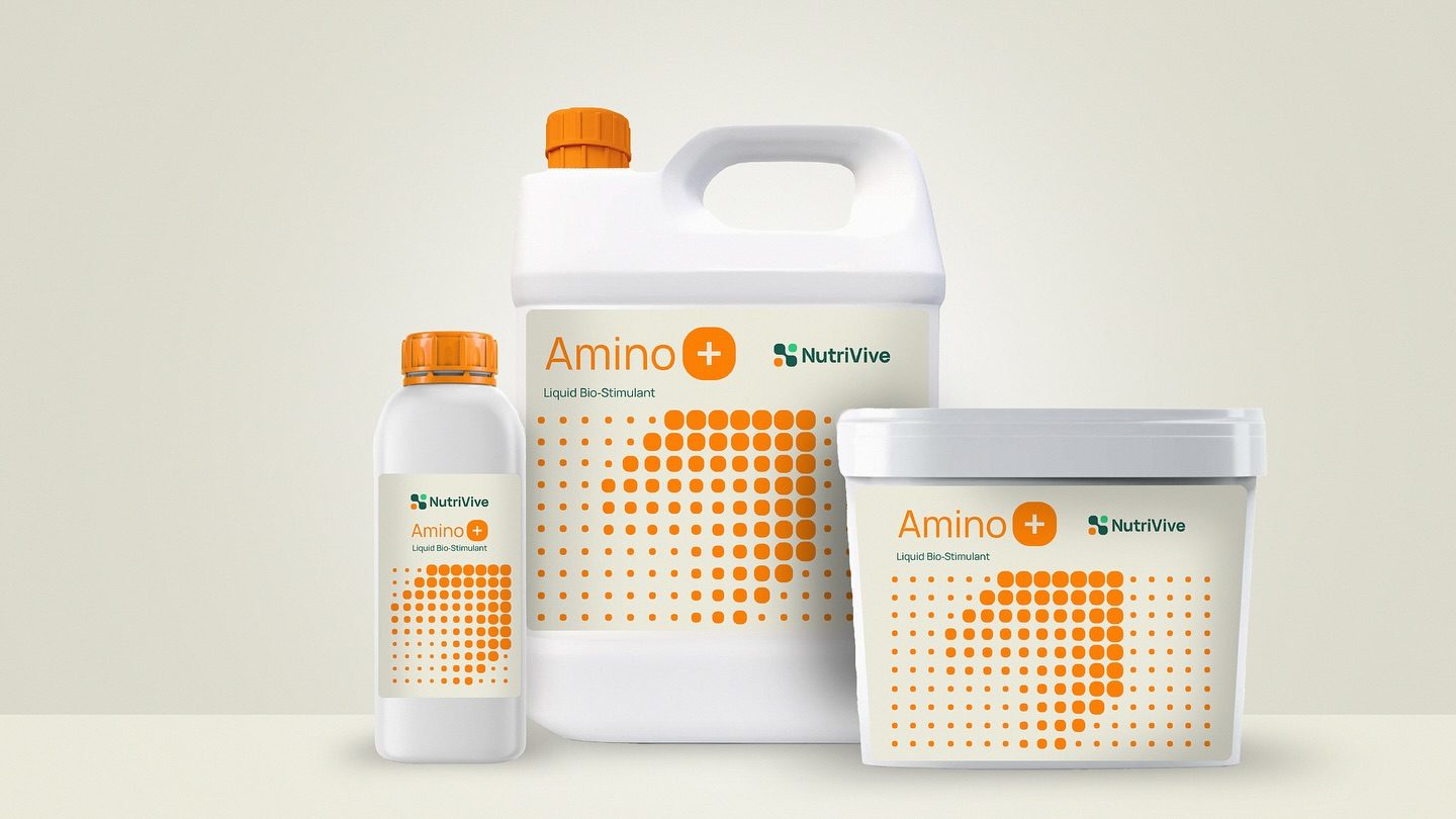 NutriVive brand identity & packaging, detail 2